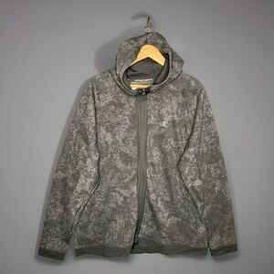 Sz XXL Jordan Sport Fleece Full-Zip Hoodie Black/Grey FN5846-010 Men's